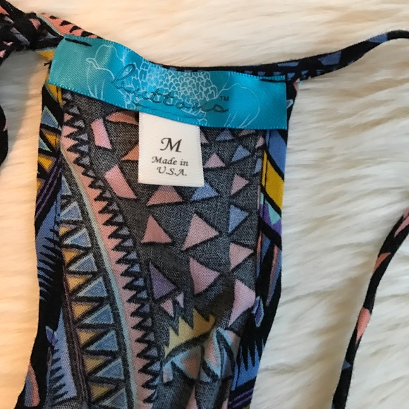 Francesca's Patterned Maxi - Picture 5 of 6